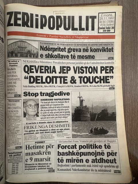 Zëri i Popullit 1997-11-25